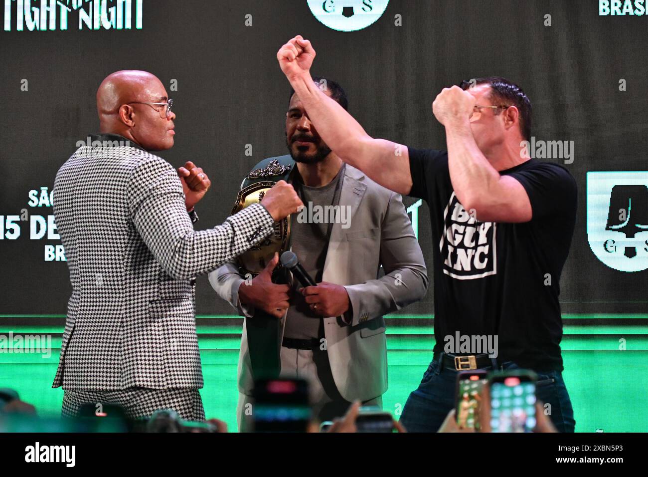 Anderson silva mma hi-res stock photography and images - Alamy, image size:1300x956