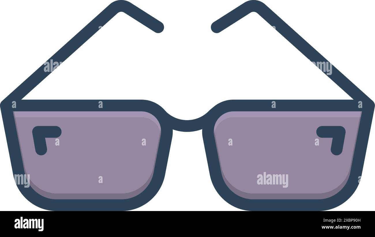Icon for glasses Stock Vector Image & Art - Alamy