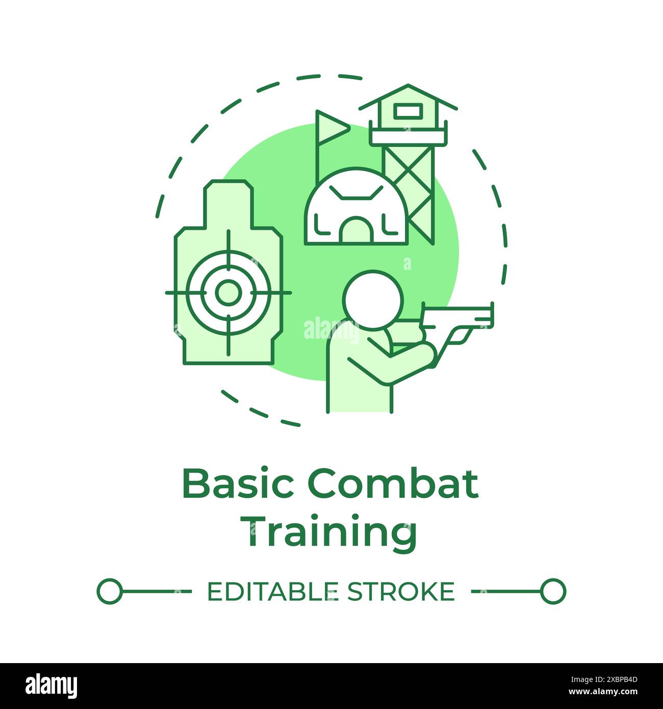 Basic combat training Stock Vector Images - Alamy