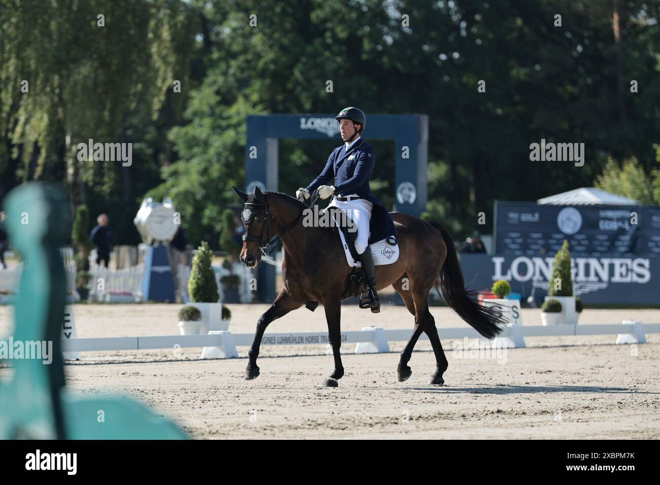 Marcio Carvalho of Brazil with Kilcoltrim Kit Kat during the CCI4
