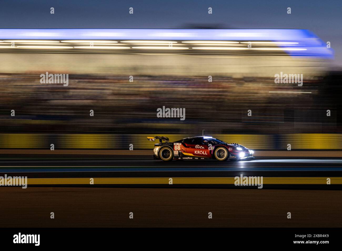 Miniature Looksmart Ferrari 296 GT3 N°66 Le Mans 2024 1/43