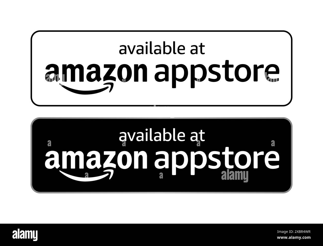 Available on the app store logo Stock Vector Images - Alamy