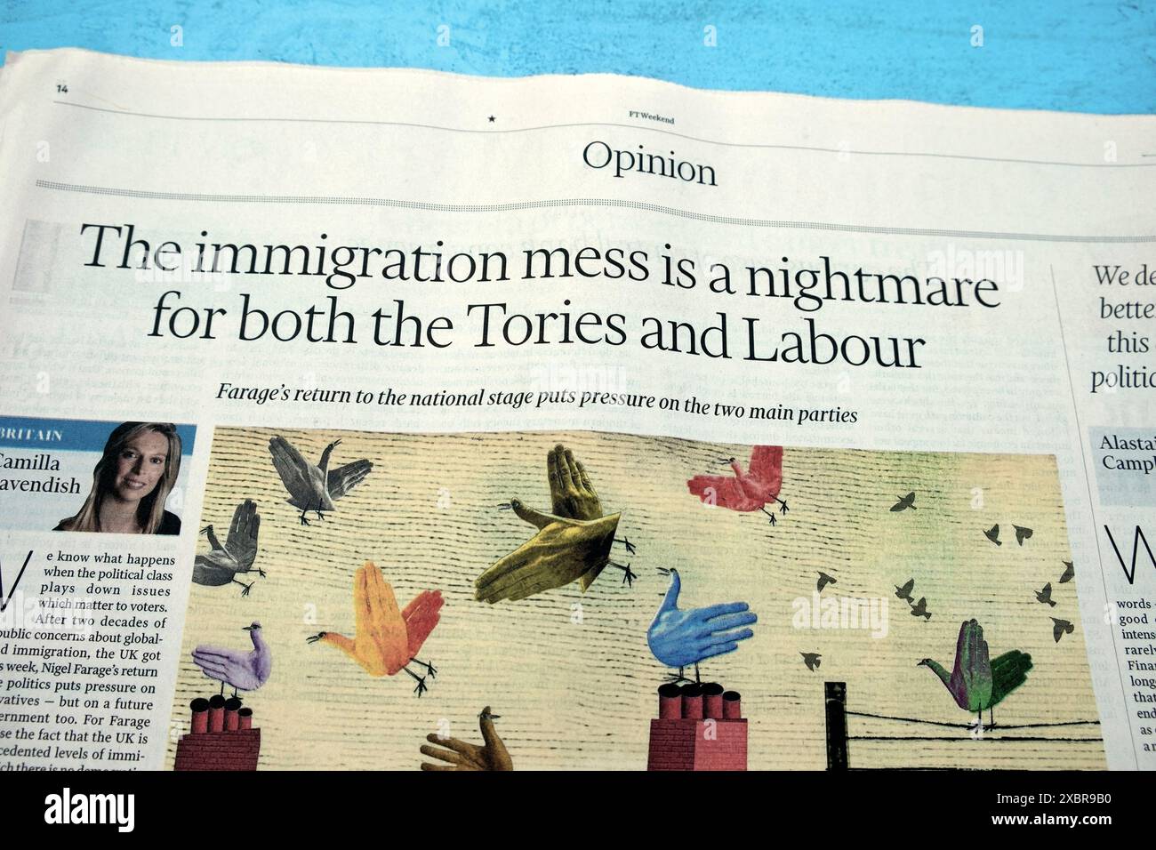 'The immigration mess is a nightmare for both the Tories and Labour ...