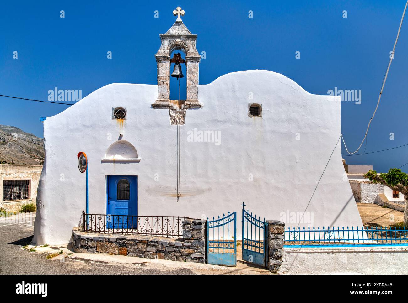 Agios Georgios Church (Saint George), two naves, 14th century, in ...