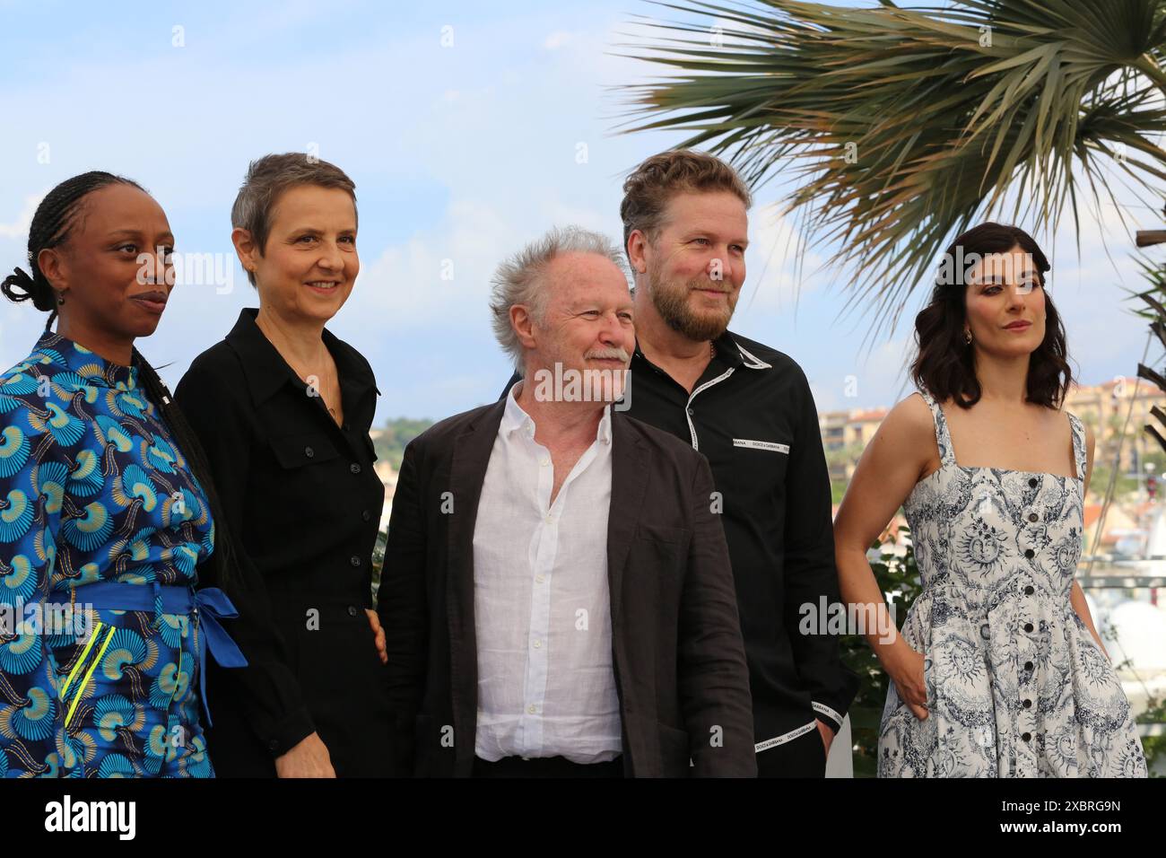 Cannes, France. 23rd May, 2024. Mina Kavani, Francis Legault, Nicolas ...