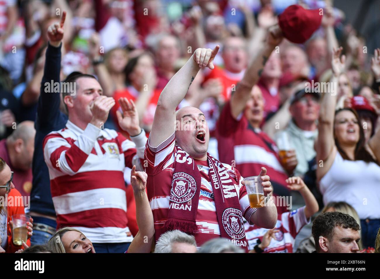 Gallery: 18 of the best pics as Wigan Warriors celebrate reaching Women's Challenge Cup final at Wembley