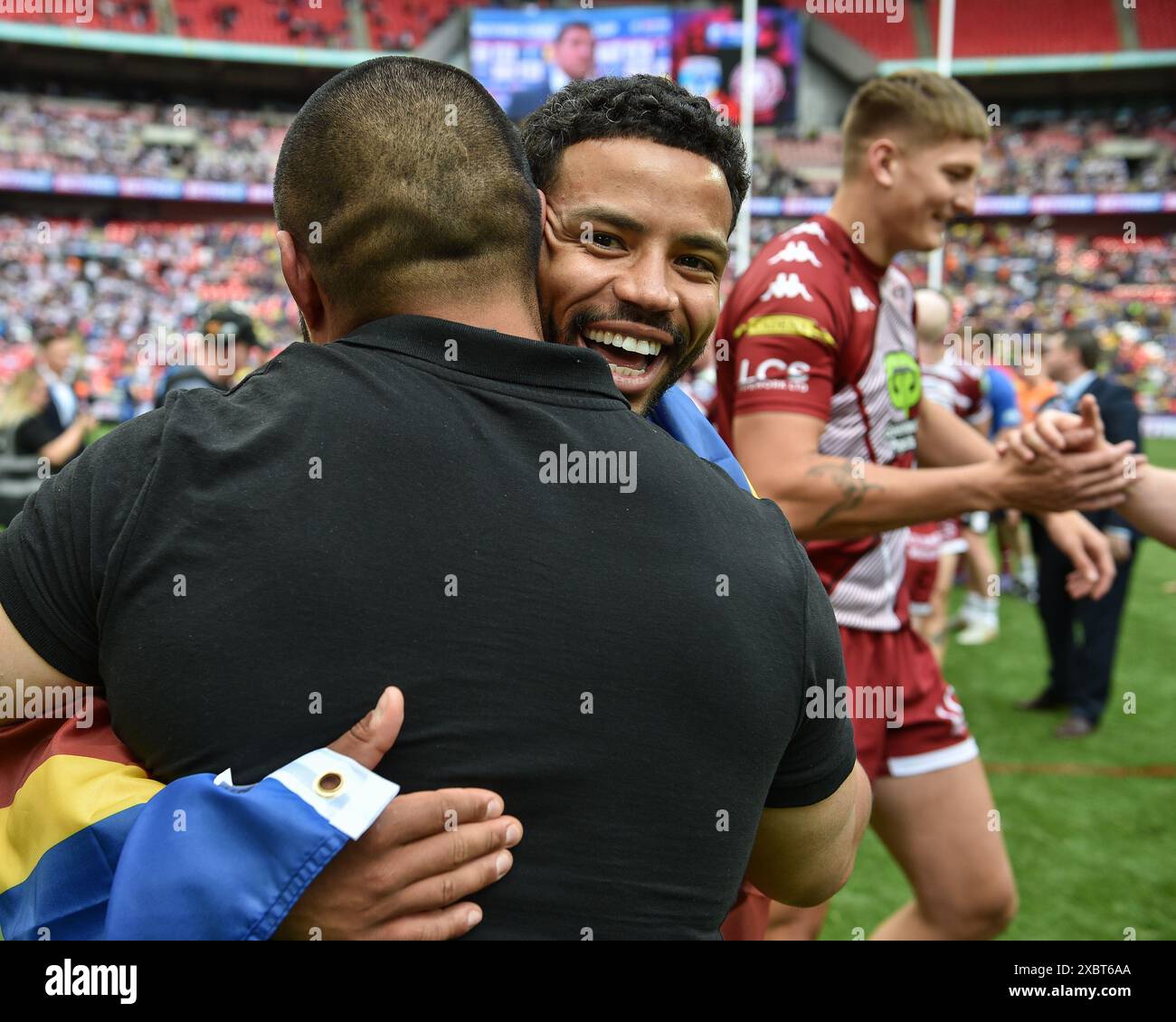 London, England 8th June 2024 Kruise Leeming of Wigan Warriors