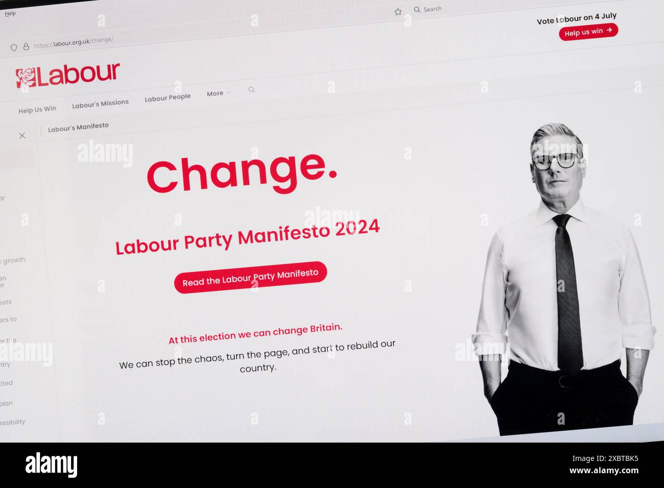 13 June 2024 Publication Of The Labour Party Manifesto For The 2024 13 June 2024 Publication Of The Labour Party Manifesto For The 2024