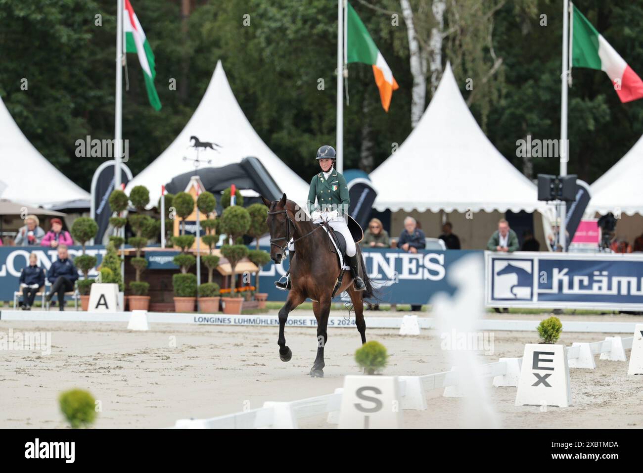 Susannah Berry of Ireland with Monbeg By Design during the CCI5*L
