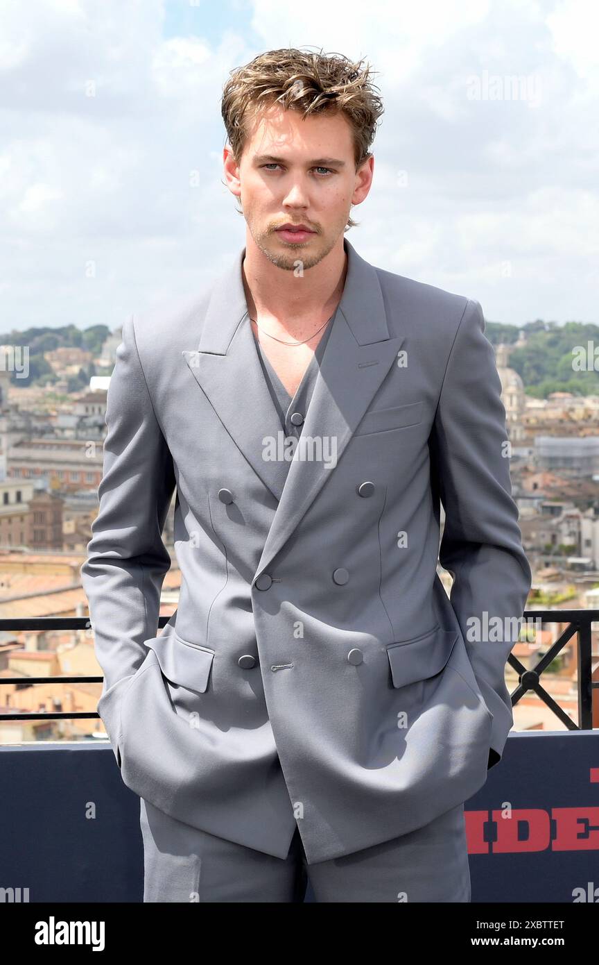 Austin Butler beim Photocall zum Kinofilm 'The Bikeriders' im Hotel ...