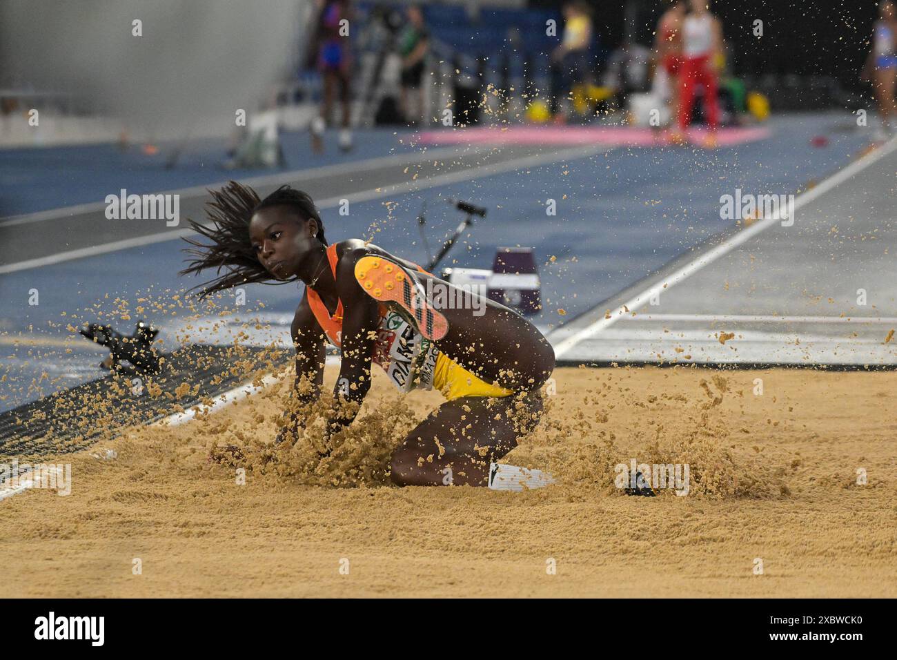 Roma, Italy. 12th June, 2024. Olympic Stadium, Rome, Italy - Fatima ...