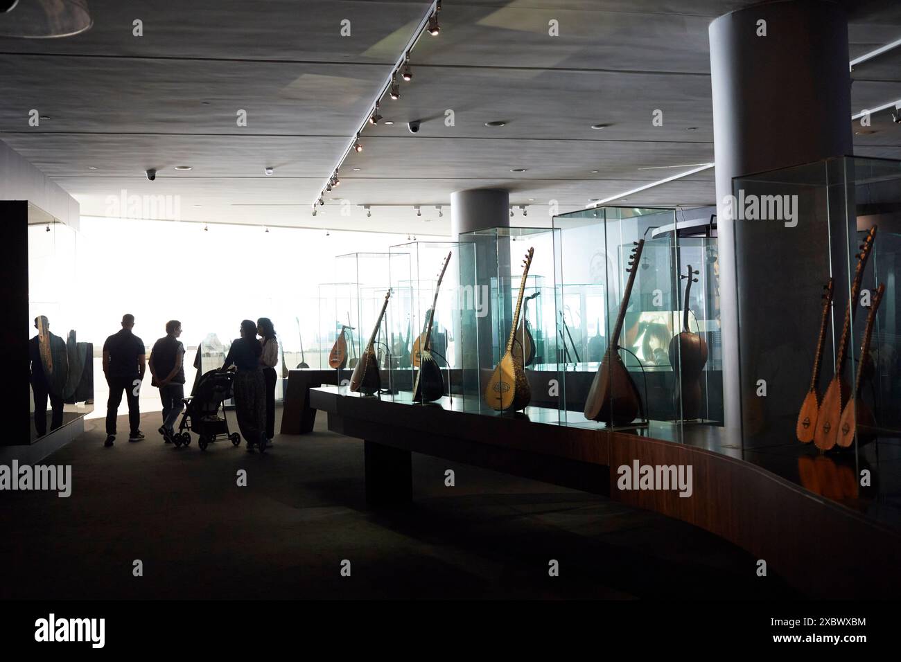 Baku, Azerbaijan - April 30, 2024: Azerbaijan Traditional musical