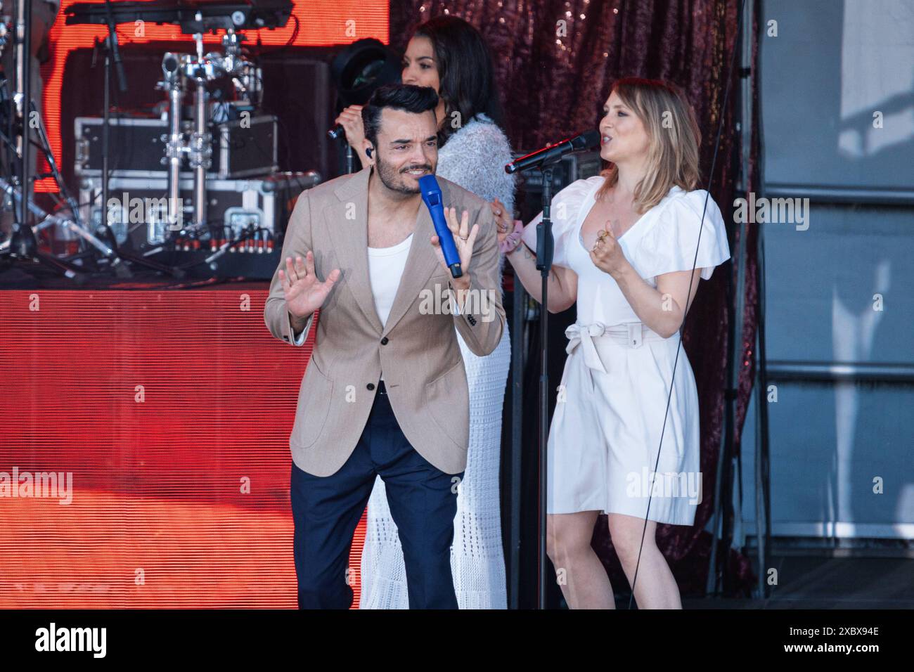 Entertainer und Sänger Giovanni Zarrella tritt mit seiner Show Eine