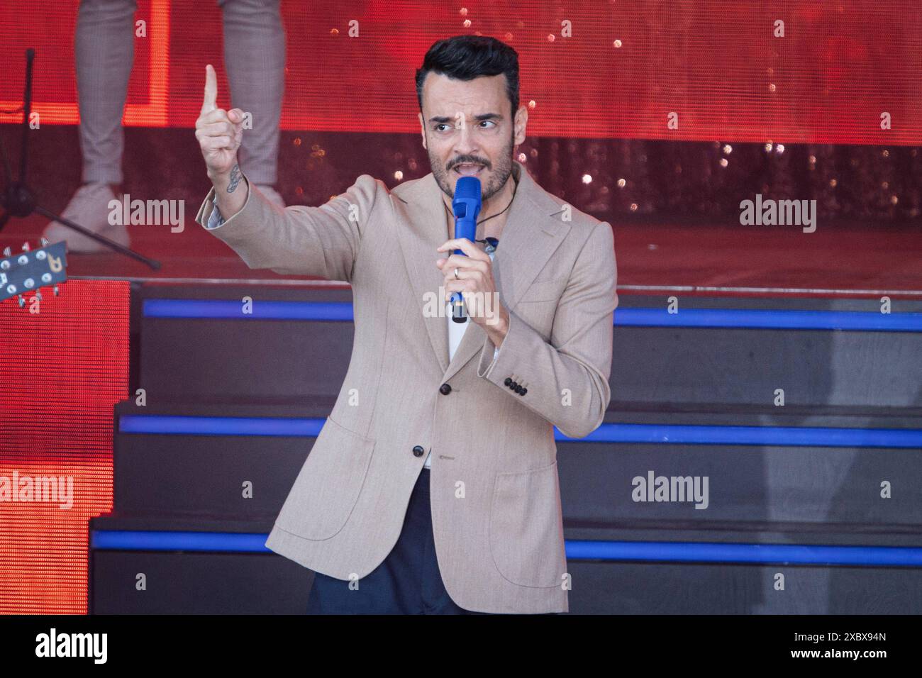 Entertainer und Sänger Giovanni Zarrella tritt mit seiner Show Eine