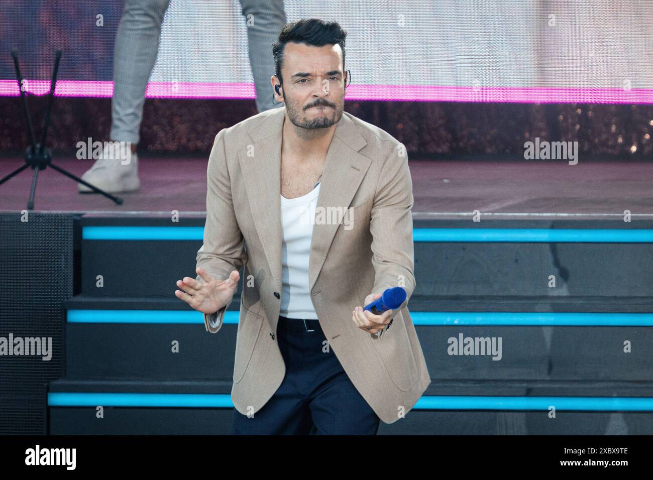 Entertainer und Sänger Giovanni Zarrella tritt mit seiner Show Eine