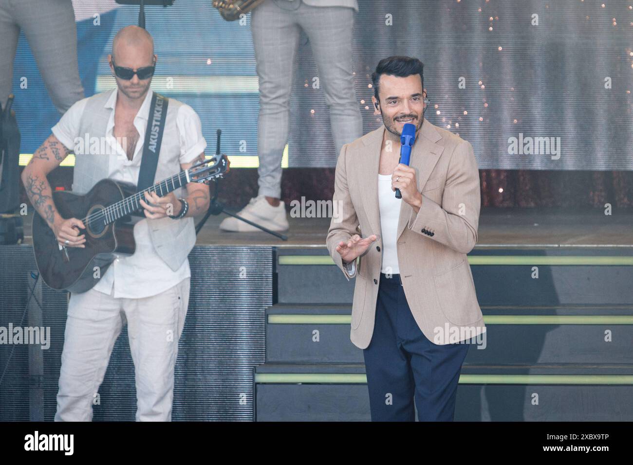 Entertainer und Sänger Giovanni Zarrella tritt mit seiner Show Eine