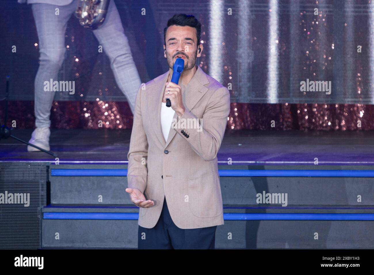 Entertainer und Sänger Giovanni Zarrella tritt mit seiner Show Eine