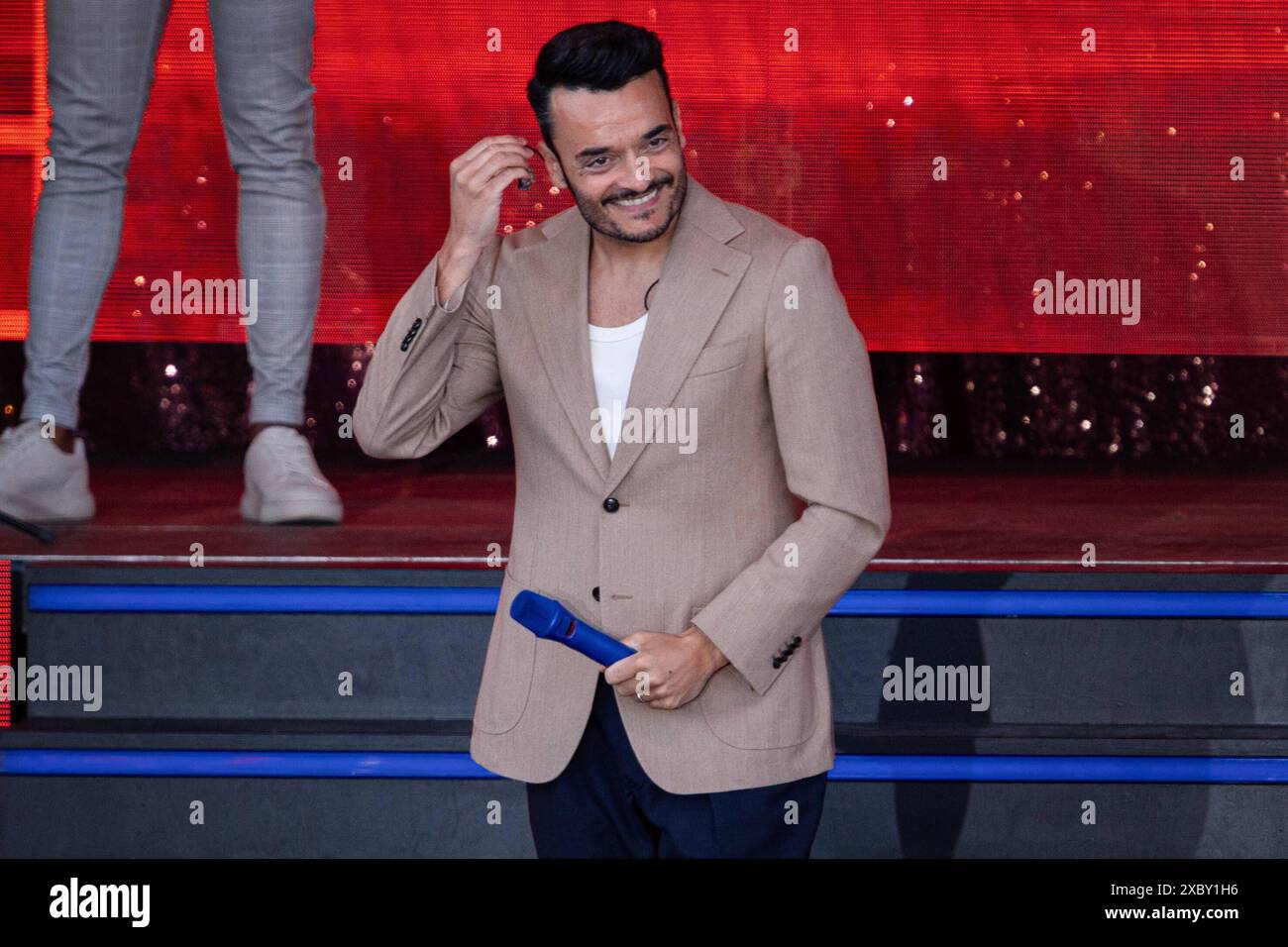 Entertainer und Sänger Giovanni Zarrella tritt mit seiner Show Eine