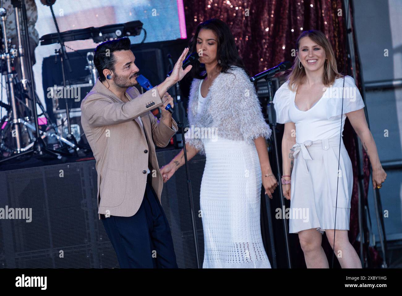 Entertainer und Sänger Giovanni Zarrella tritt mit seiner Show Eine