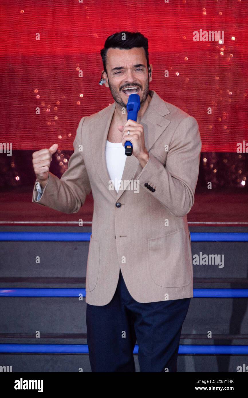 Entertainer und Sänger Giovanni Zarrella tritt mit seiner Show Eine