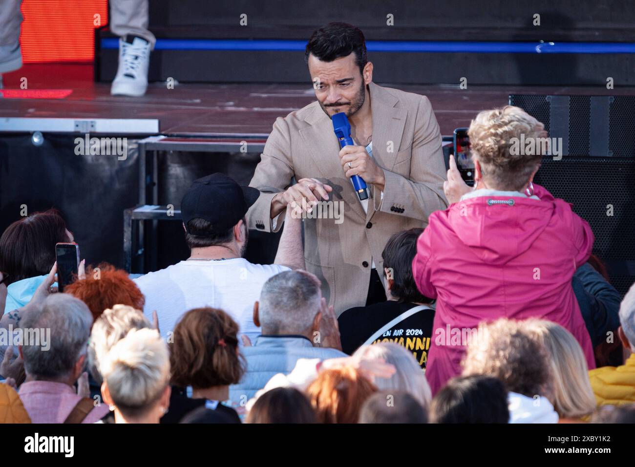 Entertainer und Sänger Giovanni Zarrella tritt mit seiner Show Eine