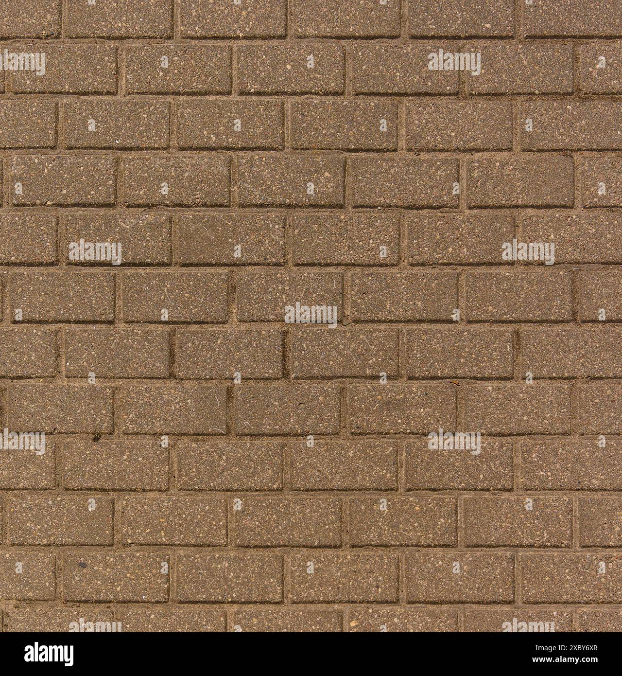 Big full frame background of detailed old brick wall with copy space ...