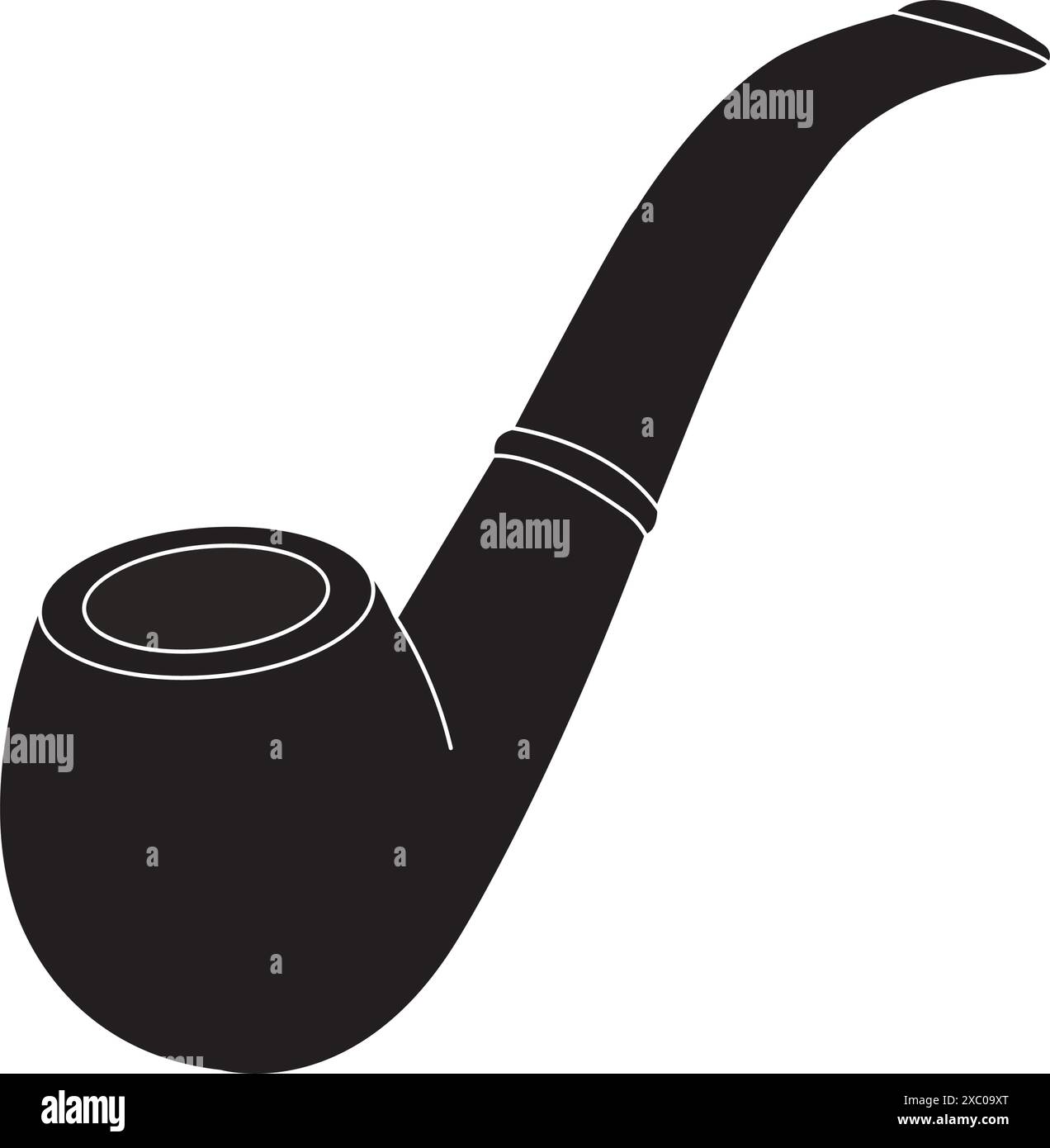 smoking pipe icon vector illustration design Stock Vector Image & Art ...