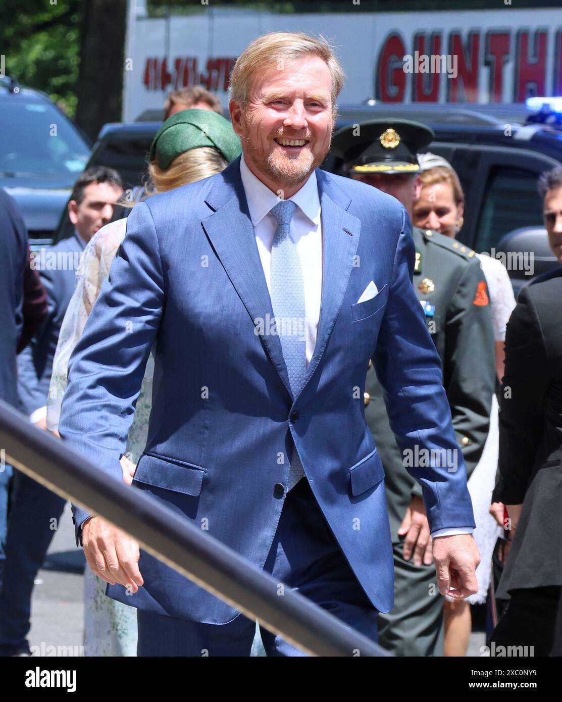 New York City, United States. 13th June, 2024. King Willem-Alexander ...
