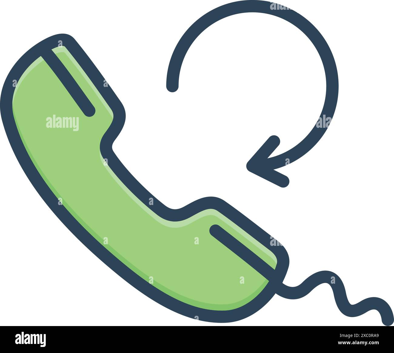 Icon for recall,call off Stock Vector