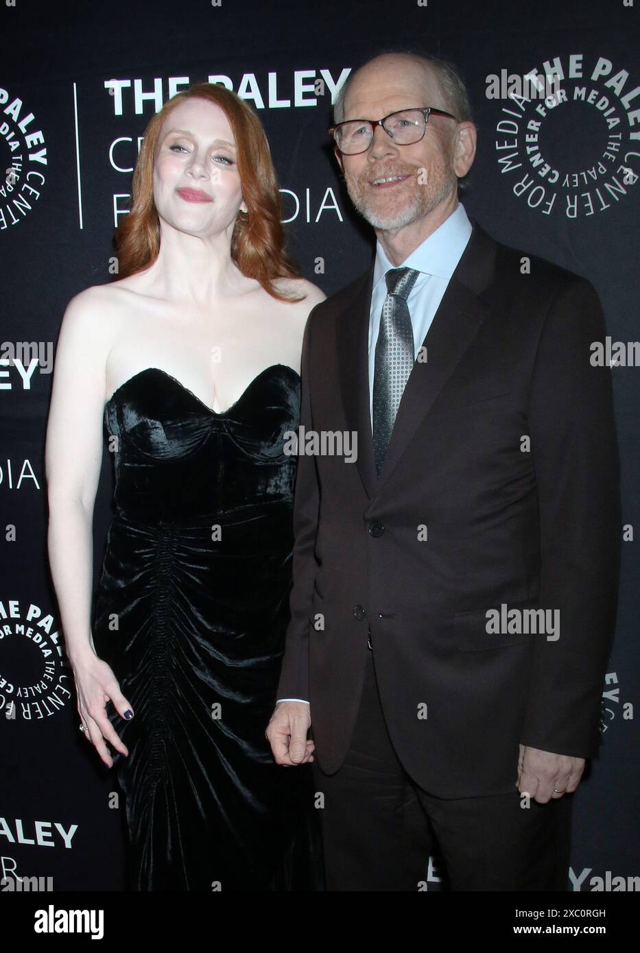 Bryce howard and ron howard hires stock photography and images Alamy