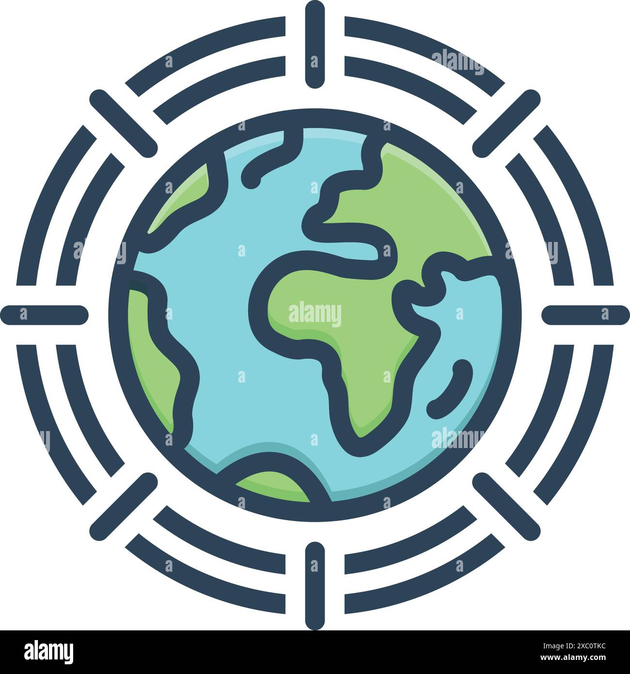 Icon for global Stock Vector Image & Art - Alamy