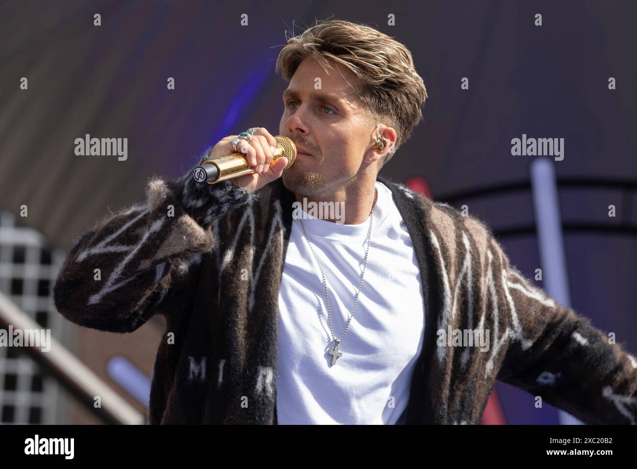 2024 06-12 AVRO TROS Muziekfeest GOES, NETHERLANDS - JUNE 12: Andre ...