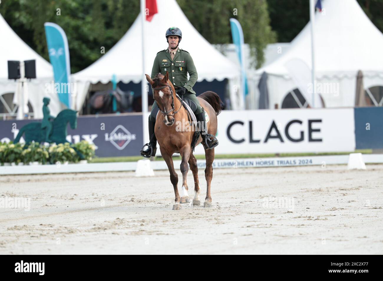 Luhmuhlen, Germany, June 14, 2024 Vinicius Albano Almeida Leal of