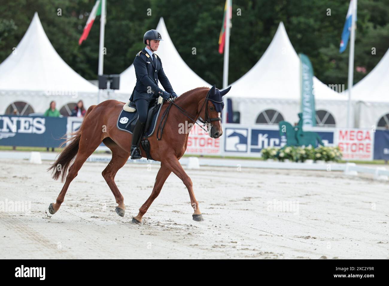 Luhmuhlen, Germany, June 14, 2024 Brandon SchäferGehrau of Germany
