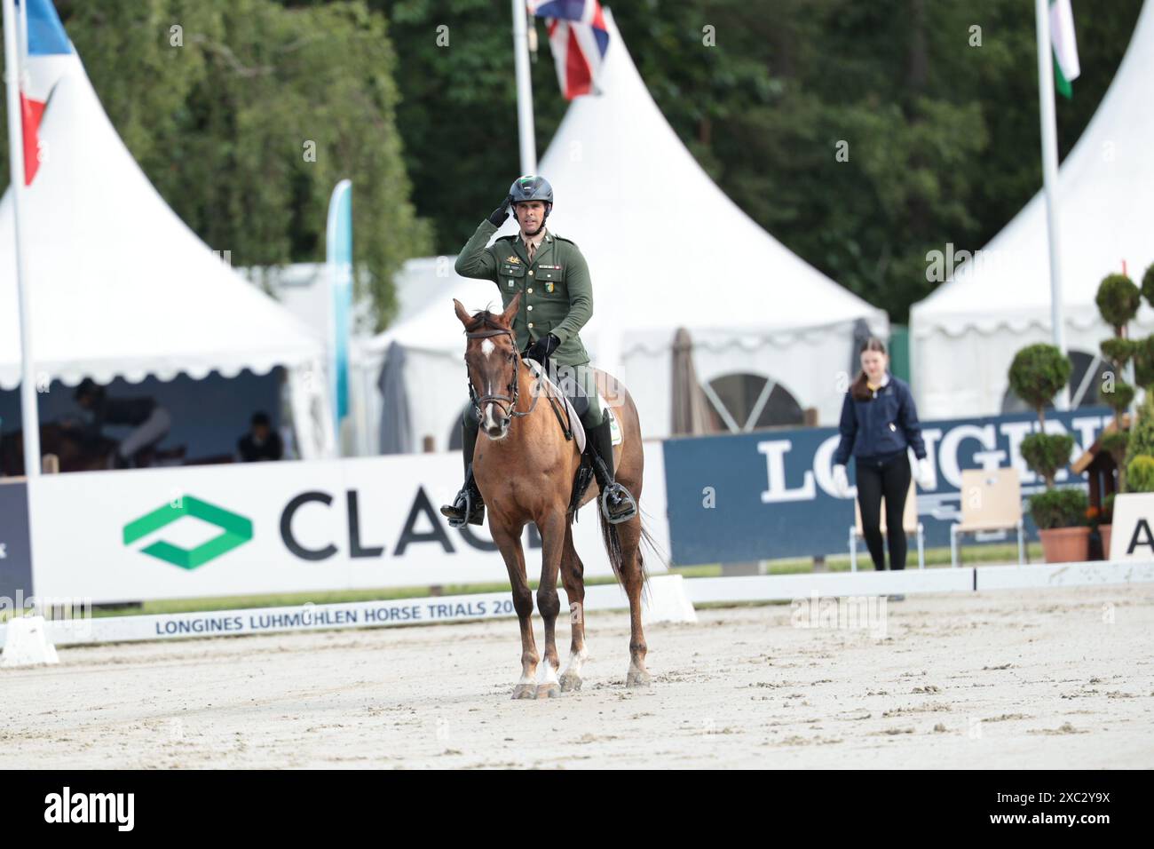 Luhmuhlen, Germany, June 14, 2025 Vinicius Albano Almeida Leal of