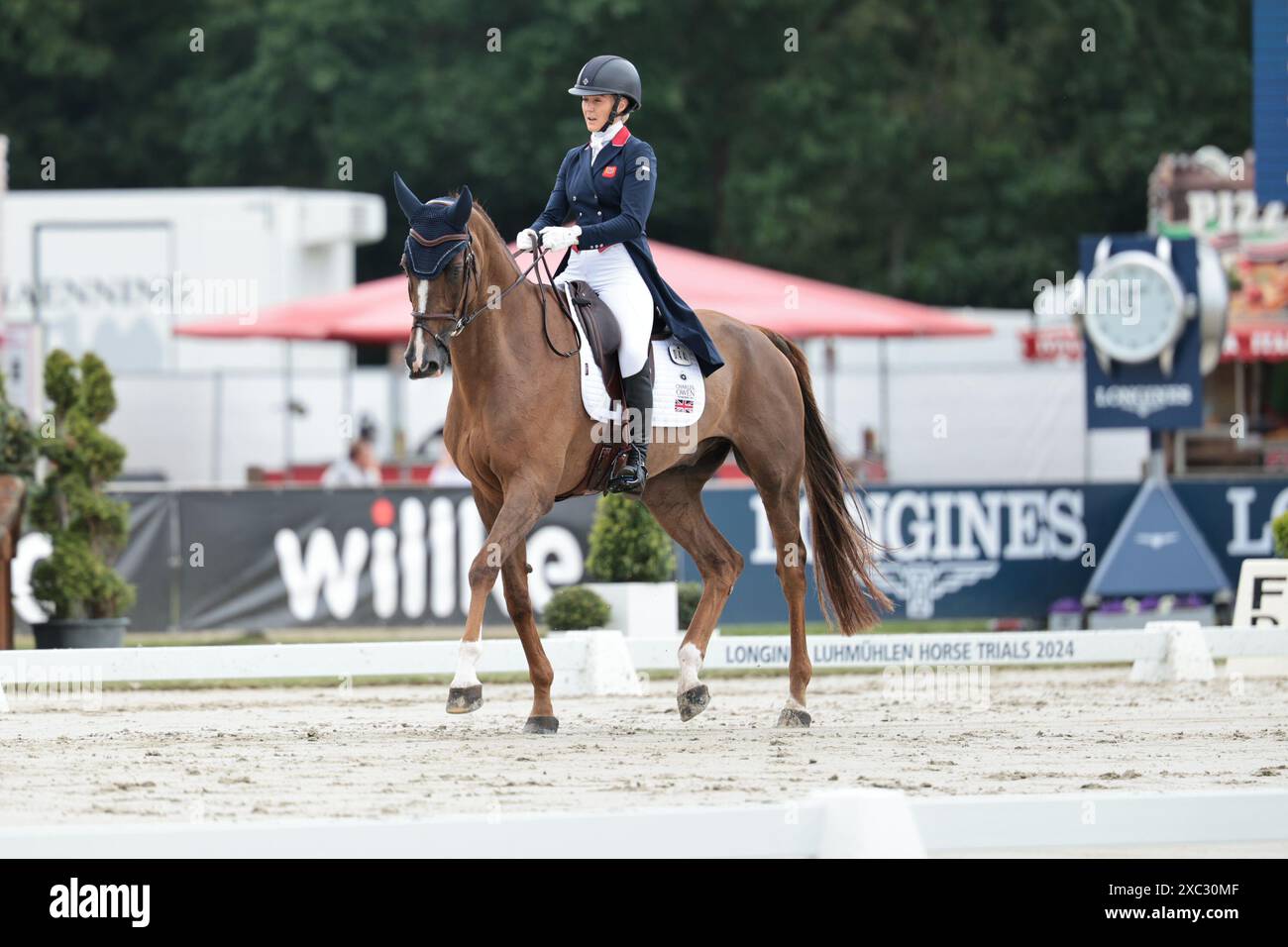 Luhmuhlen, Germany, June 14, 2024 Yasmin Ingham of Great Britain with