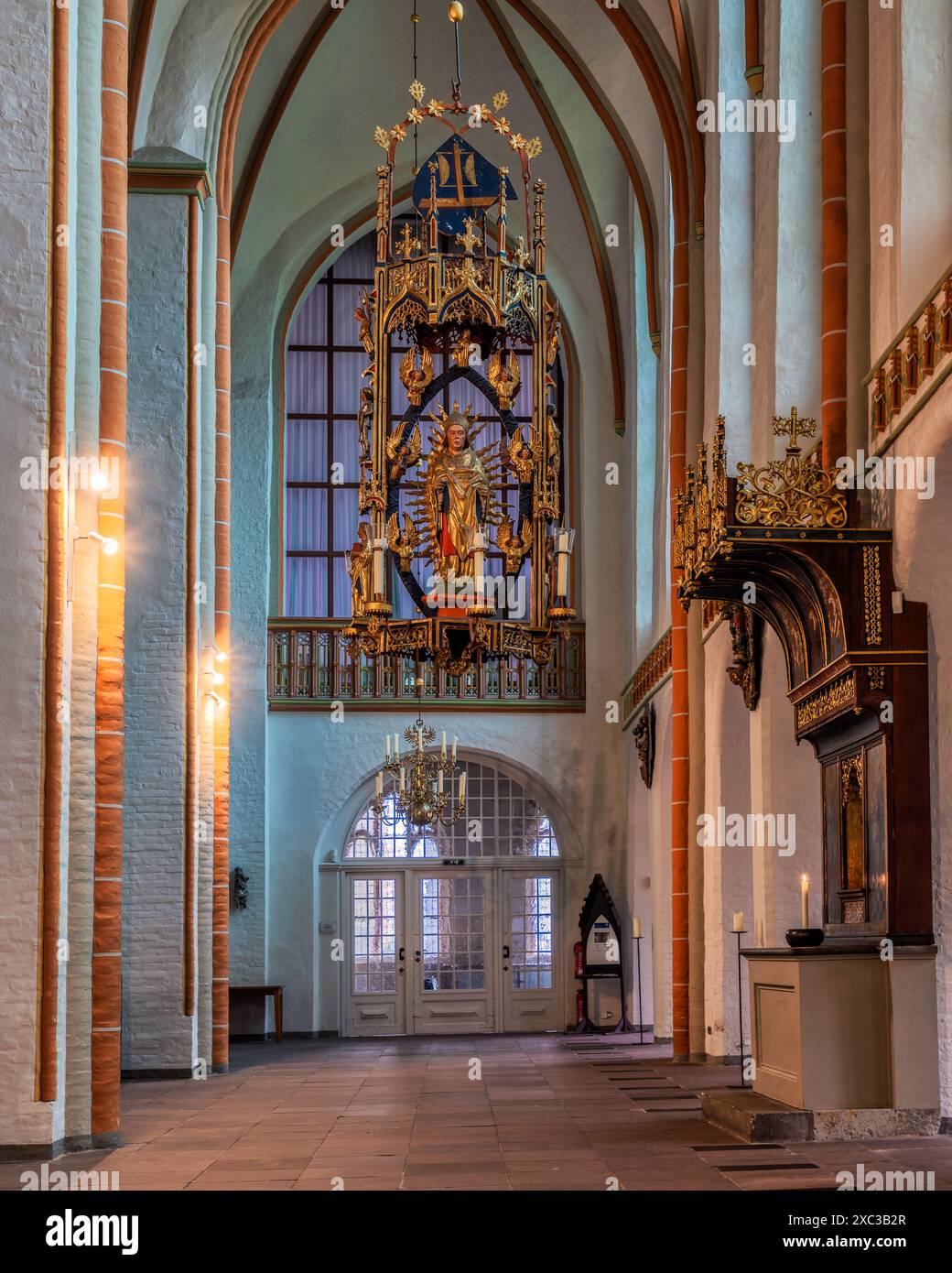 Beautiful old church interior hi-res stock photography and images - Alamy