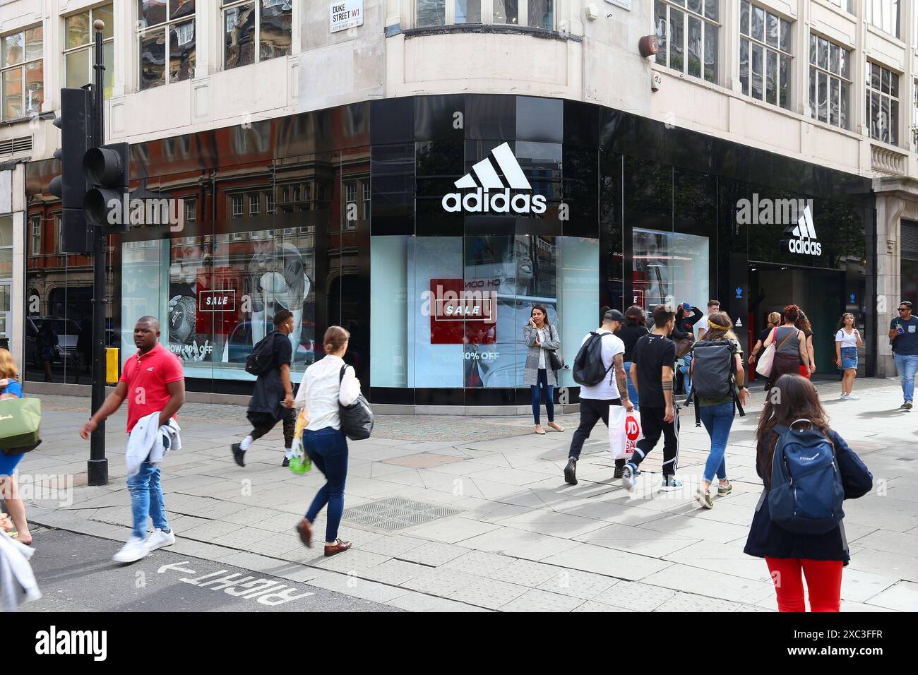 adidas oxford street address
