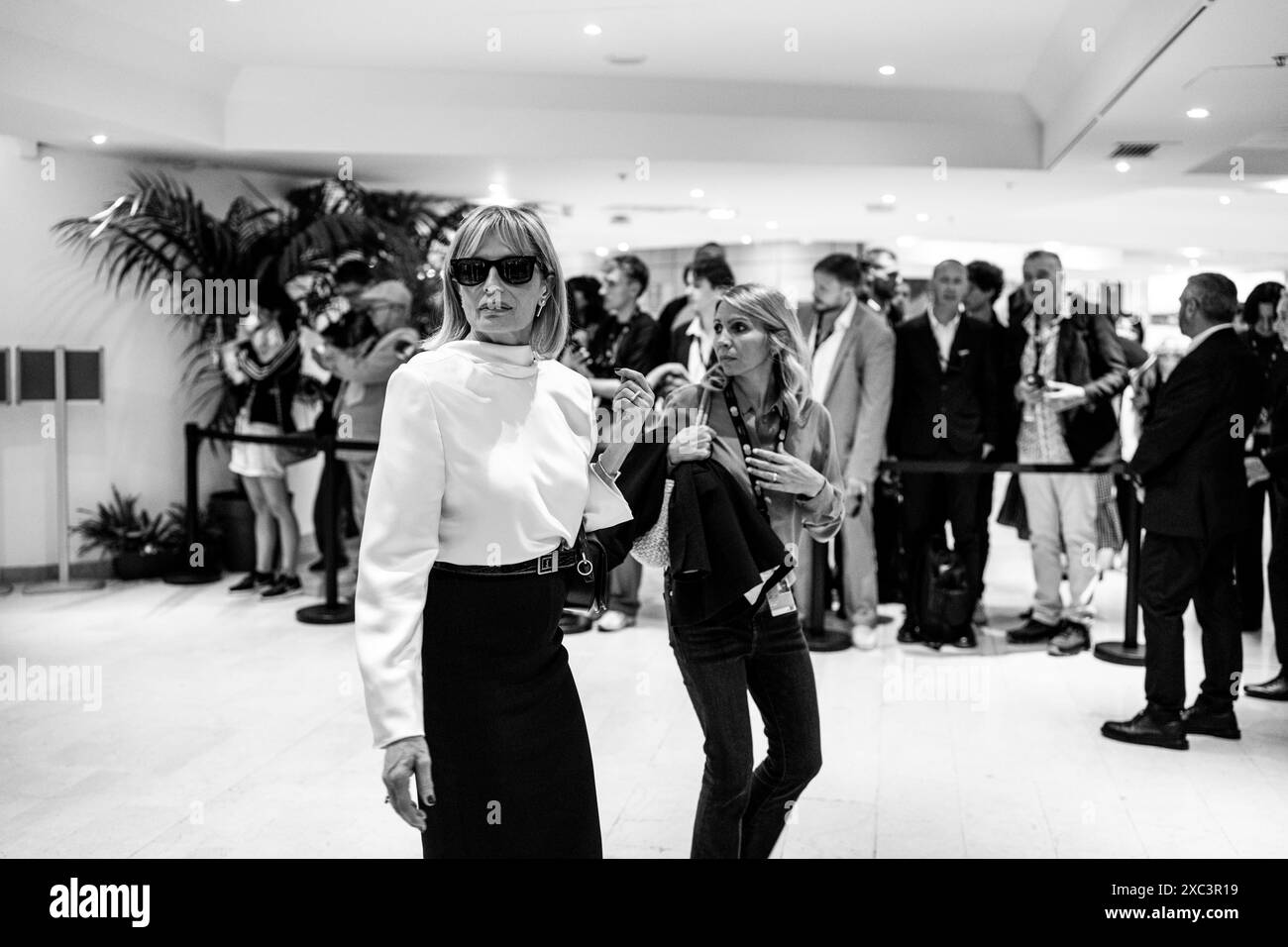 CANNES, FRANCE MAY, 22 Press Conference Parthenope and L'arte della