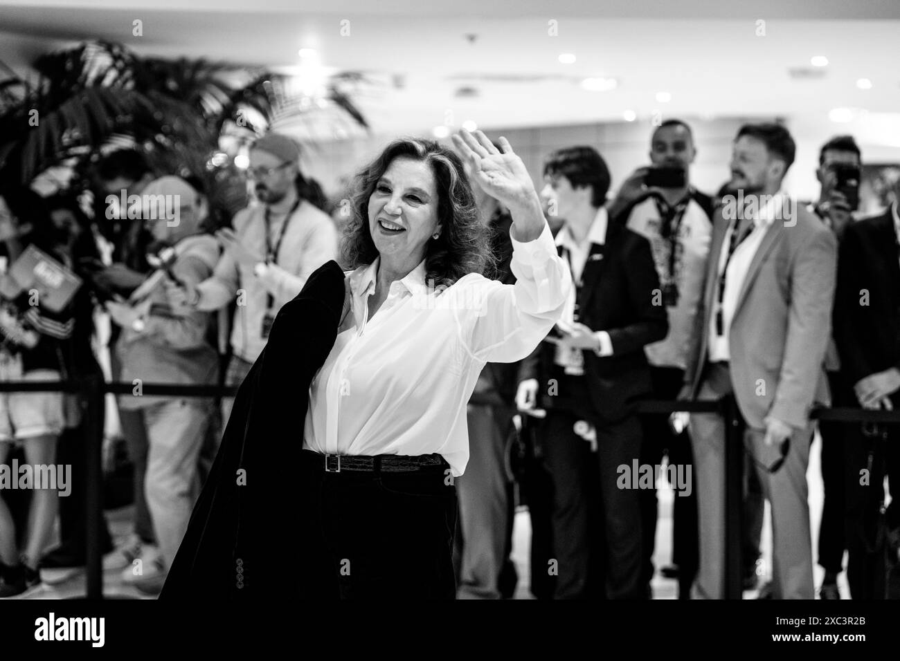 CANNES, FRANCE MAY, 22 Press Conference Parthenope and L'arte della