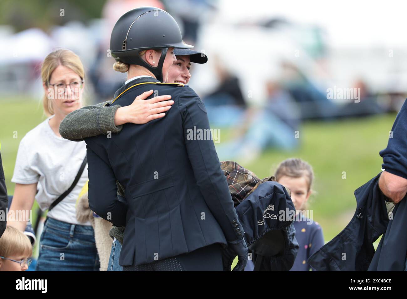 Luhmuhlen, Germany, June 14, 2024 Libussa Lubbeke of Germany with