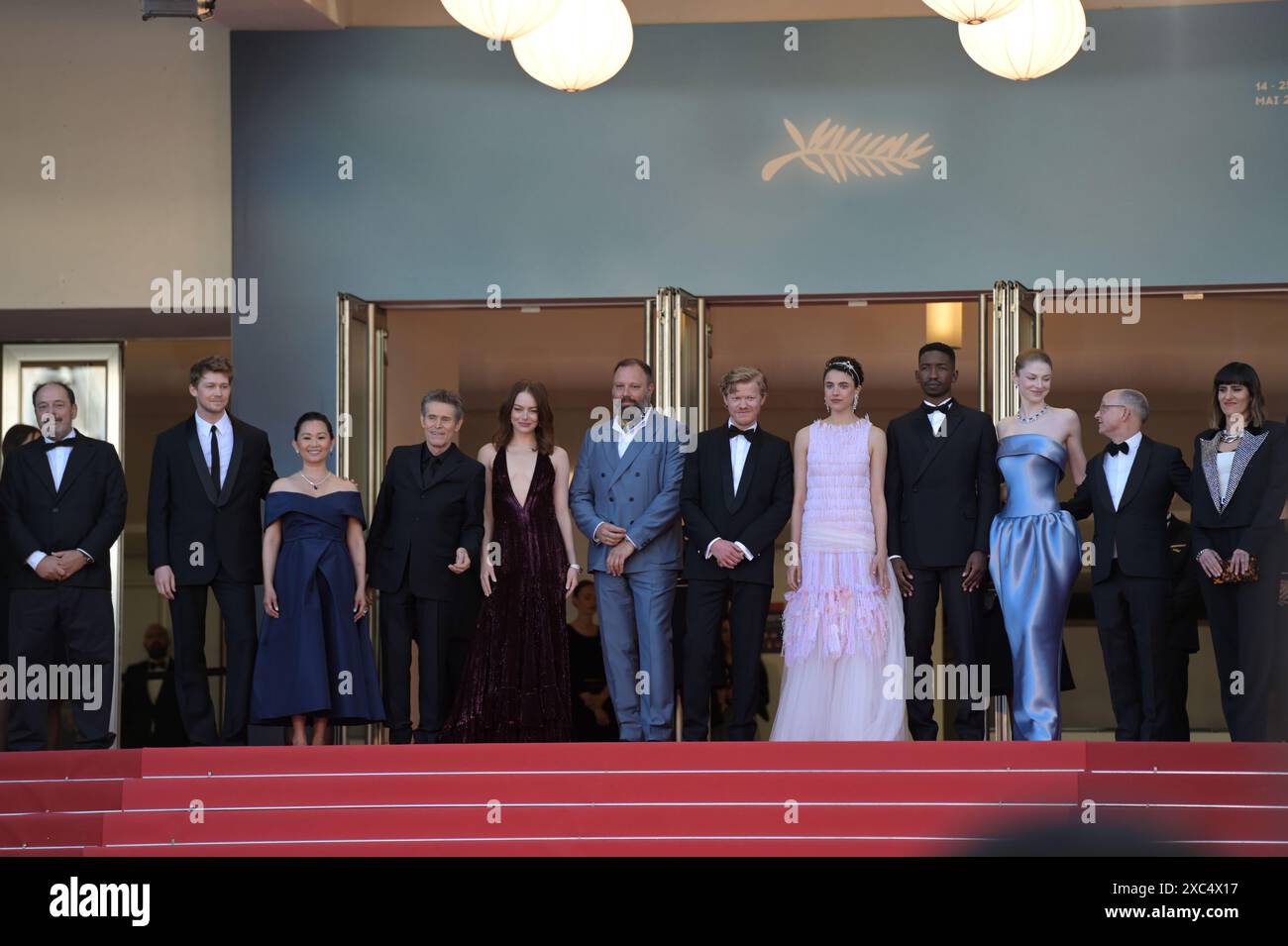 May 17th, Cannes Kinds Of Kindness Red Carpet at the 77th Cannes Film Festival 2024 Stock Photo