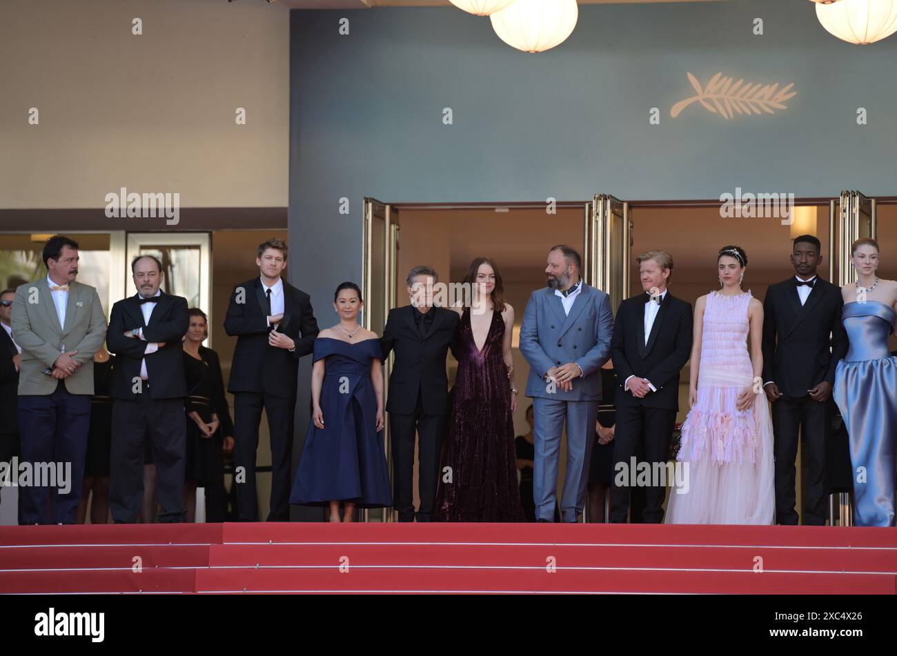 May 17th, Cannes Kinds Of Kindness Red Carpet at the 77th Cannes Film Festival 2024 Stock Photo