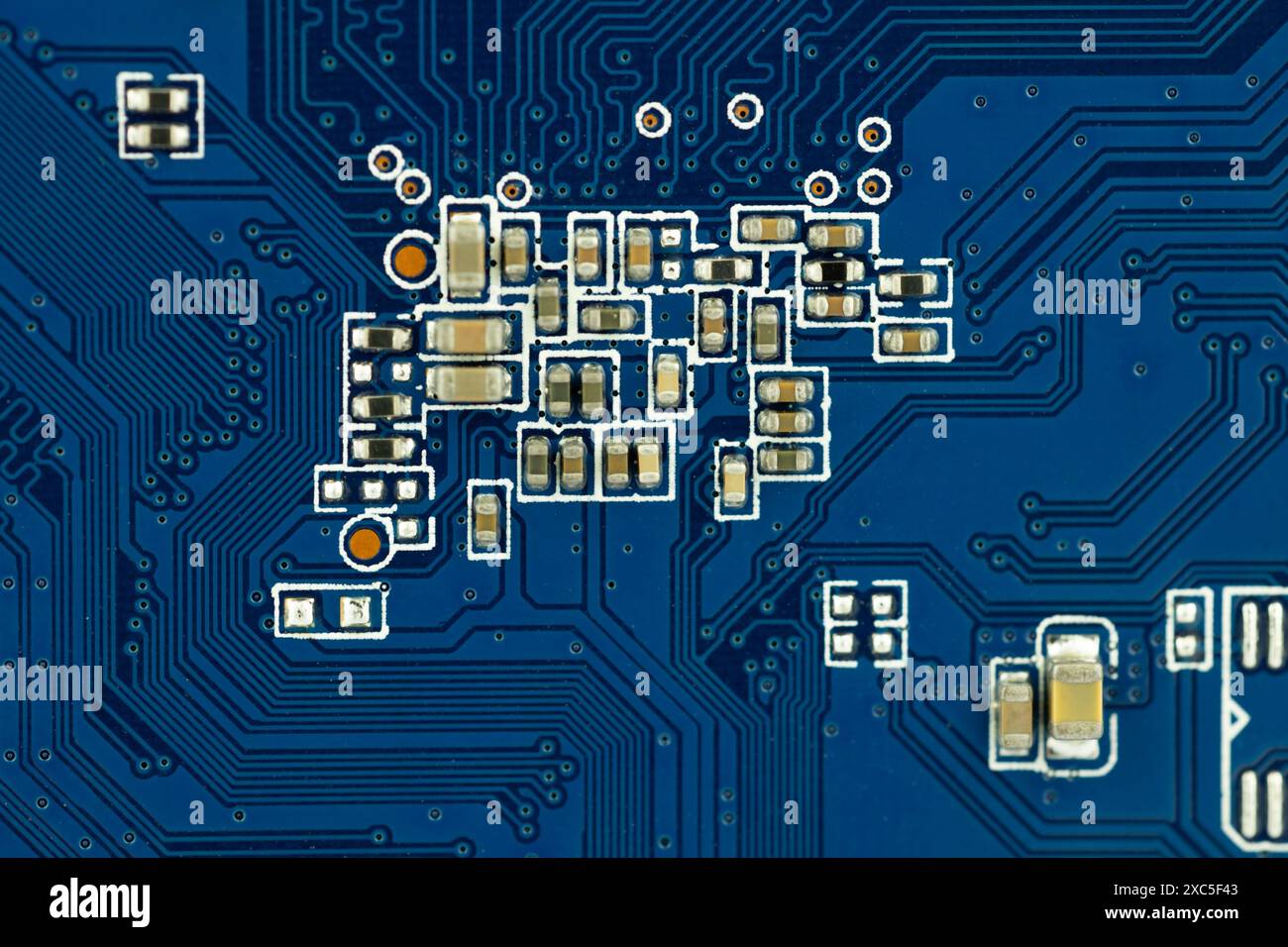 Close up detail circuit hi-res stock photography and images - Alamy