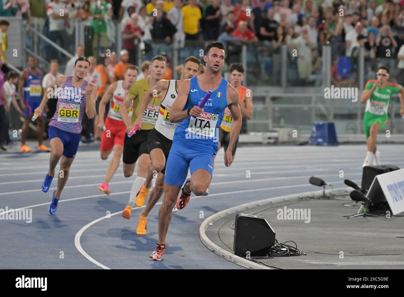Olympic Stadium, Rome, Italy. 12th June, 2024. 2024 European Athletic