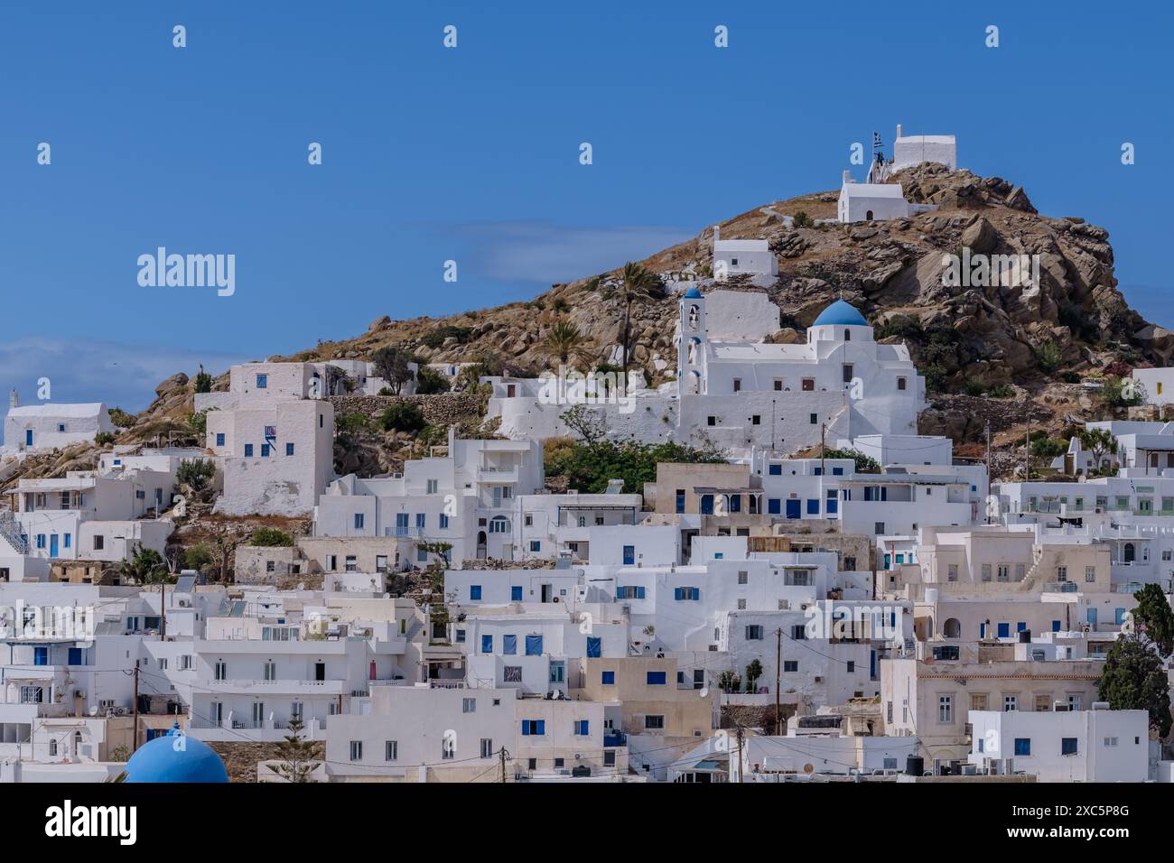 Ios Ios Greece Panoramic view of the picturesque and popular island of Ios Greece ...