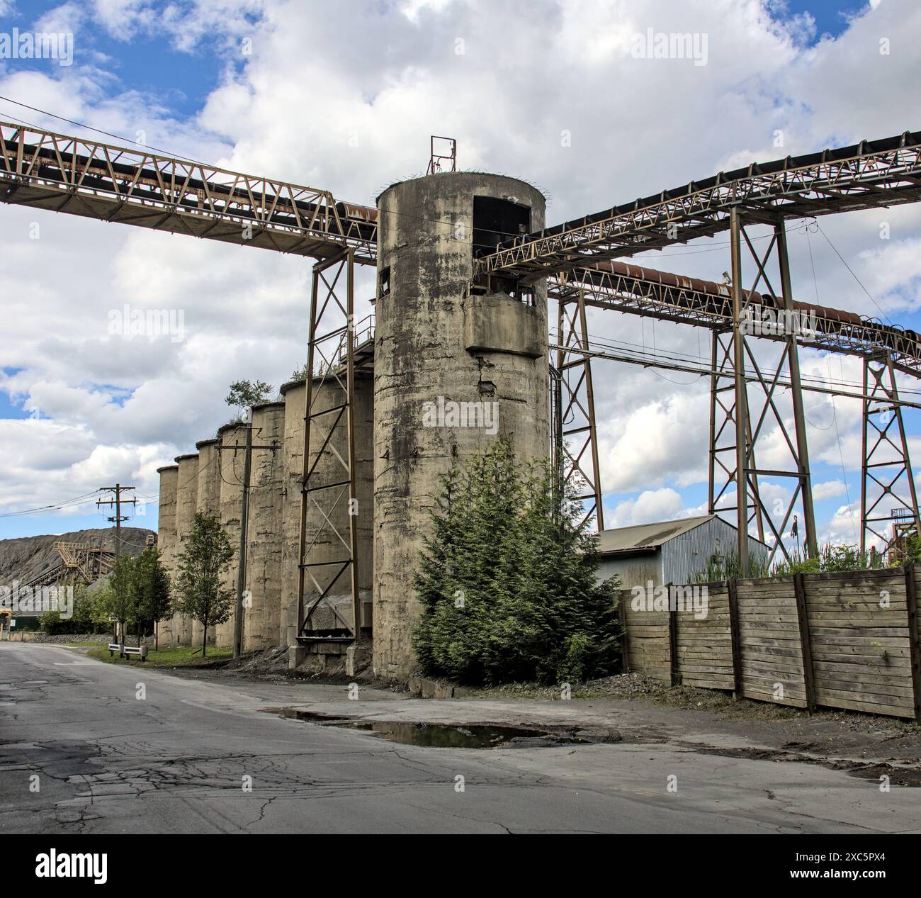 industrial factory on waterfront in haverstraw new york riverside ave