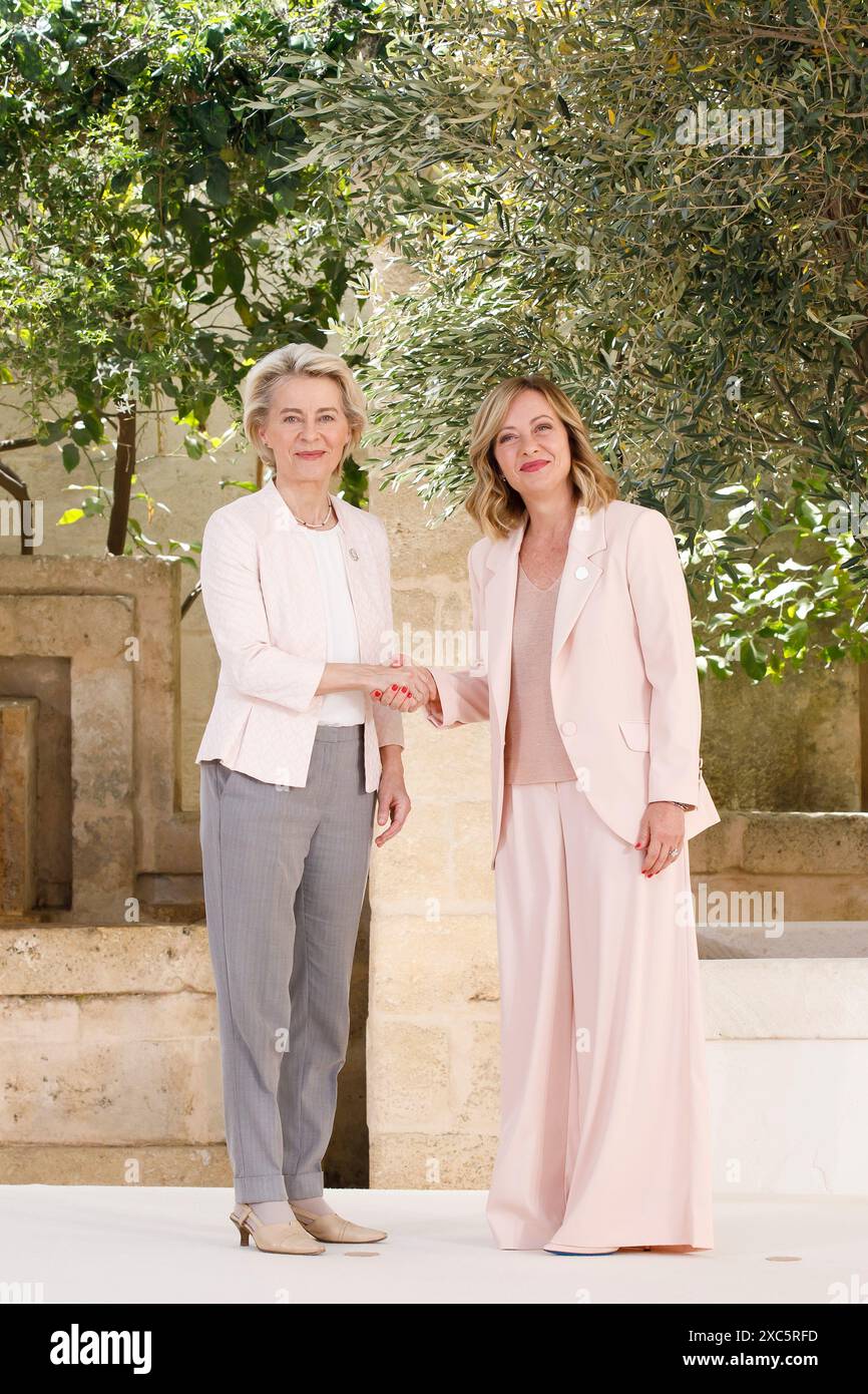 Ursula von der leyen giorgia meloni hi-res stock photography and images ...
