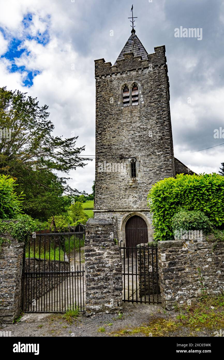 St Lucia, llanwnnen Ceredigion.Dyfed PRN 4766 Stock Photo