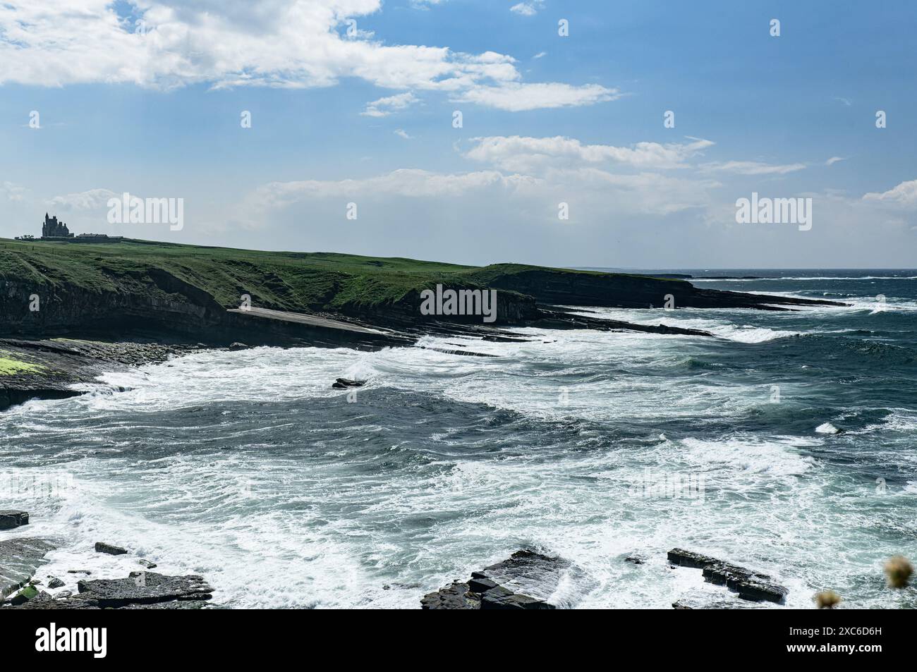 Bundoran Fairy Bridges Stock Photo